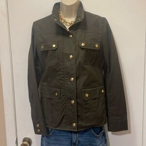 J CREW -EUC-THE ORIGINAL RELAXED BOYFRIEND FIELD JACKET-Size Small!